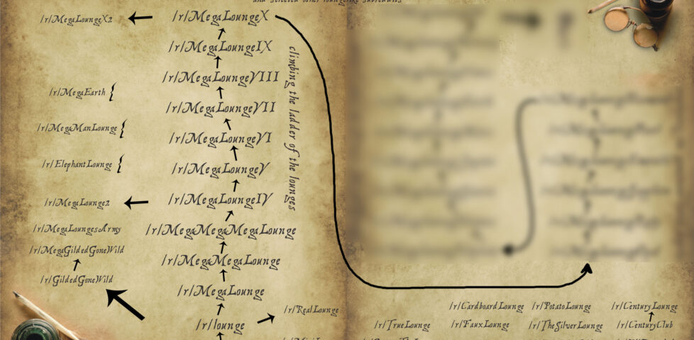 Map of the MegaLounges (censored)