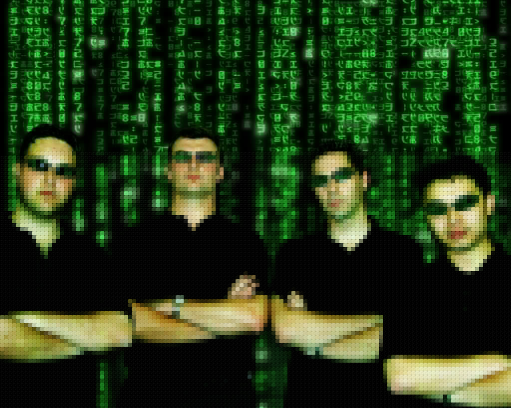 Full image of Greg, Marc, Blair and Dom, as depicted in Greg's 2007 blog post.