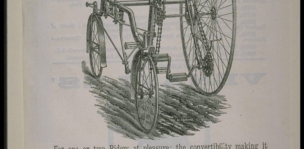 The Coventry Rotary Tandem bicycle