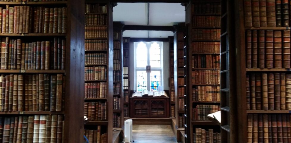 A library at the University of Oxford