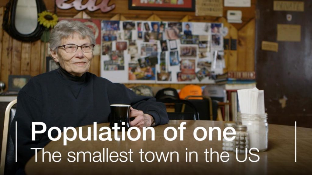 Elsie Eiler, only citizen of Monowi, Nebraska