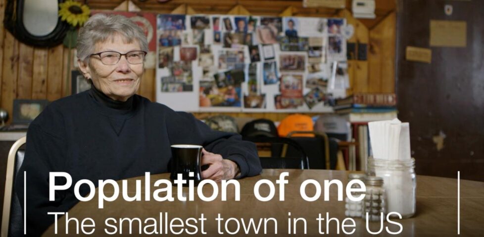 Elsie Eiler, only citizen of Monowi, Nebraska