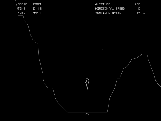 Atari's Lunar Lander (1979)