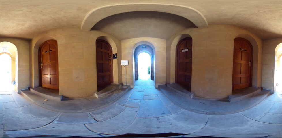 Nuffield College - archway