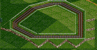 OpenTTD slope building