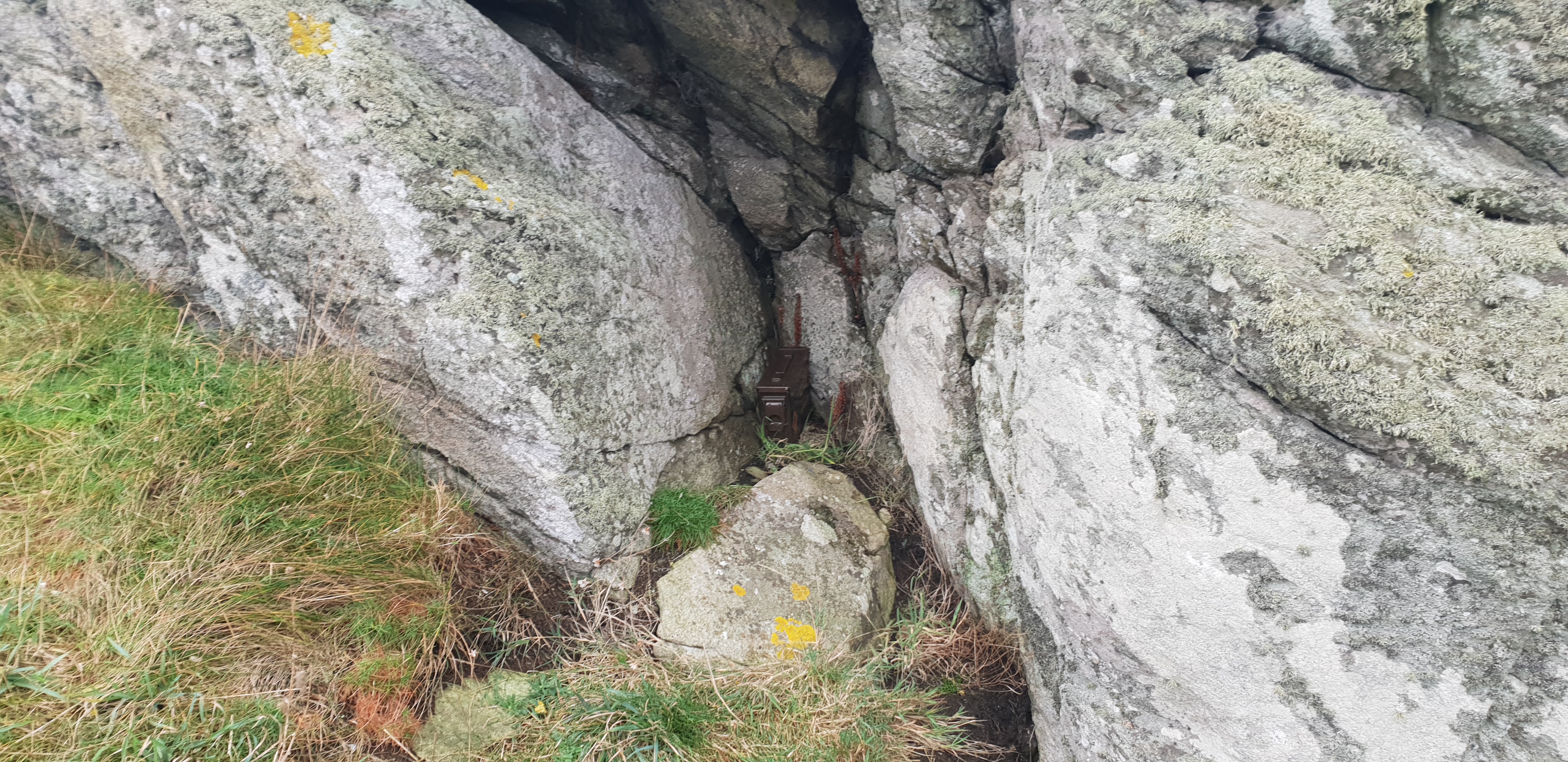 Full image of The box on Cudden Point