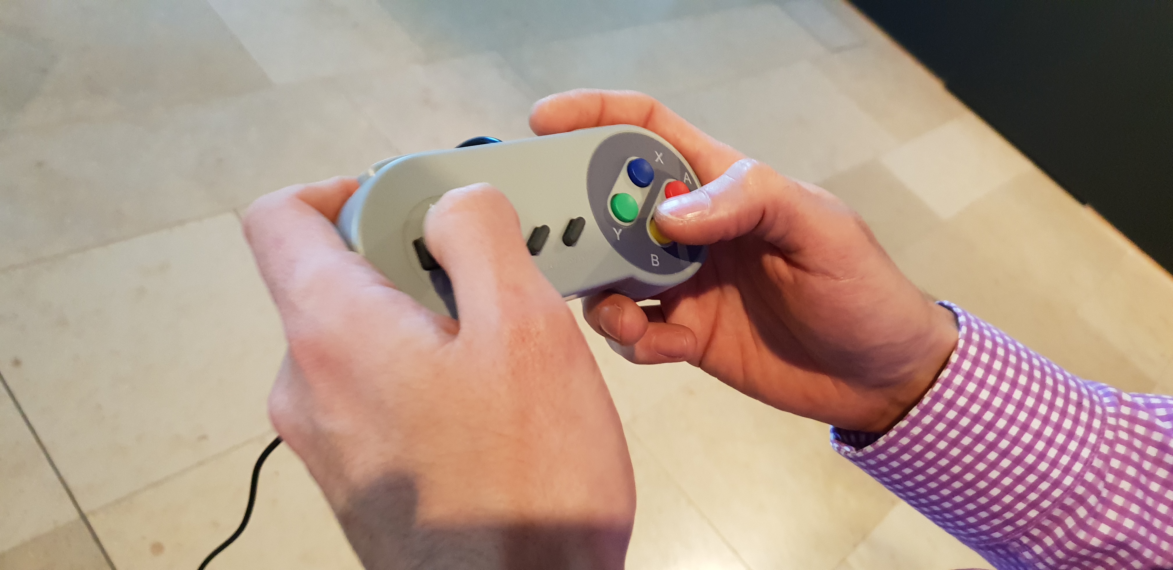 Full image of SNES controller