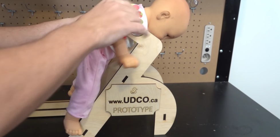 Image representing post: Baby Burping Robot