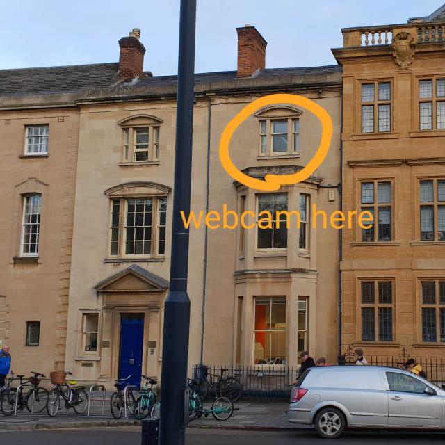 Full image of Location of new OII webcam.