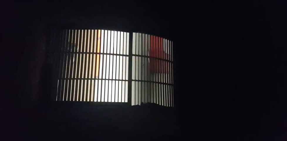 Image representing post: View through vents from ventilation shafts above Victoria Line platforms, Euston tube station