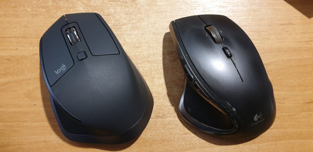 (New) Logitech MX Master 2S and (old) Logitech Performance MX