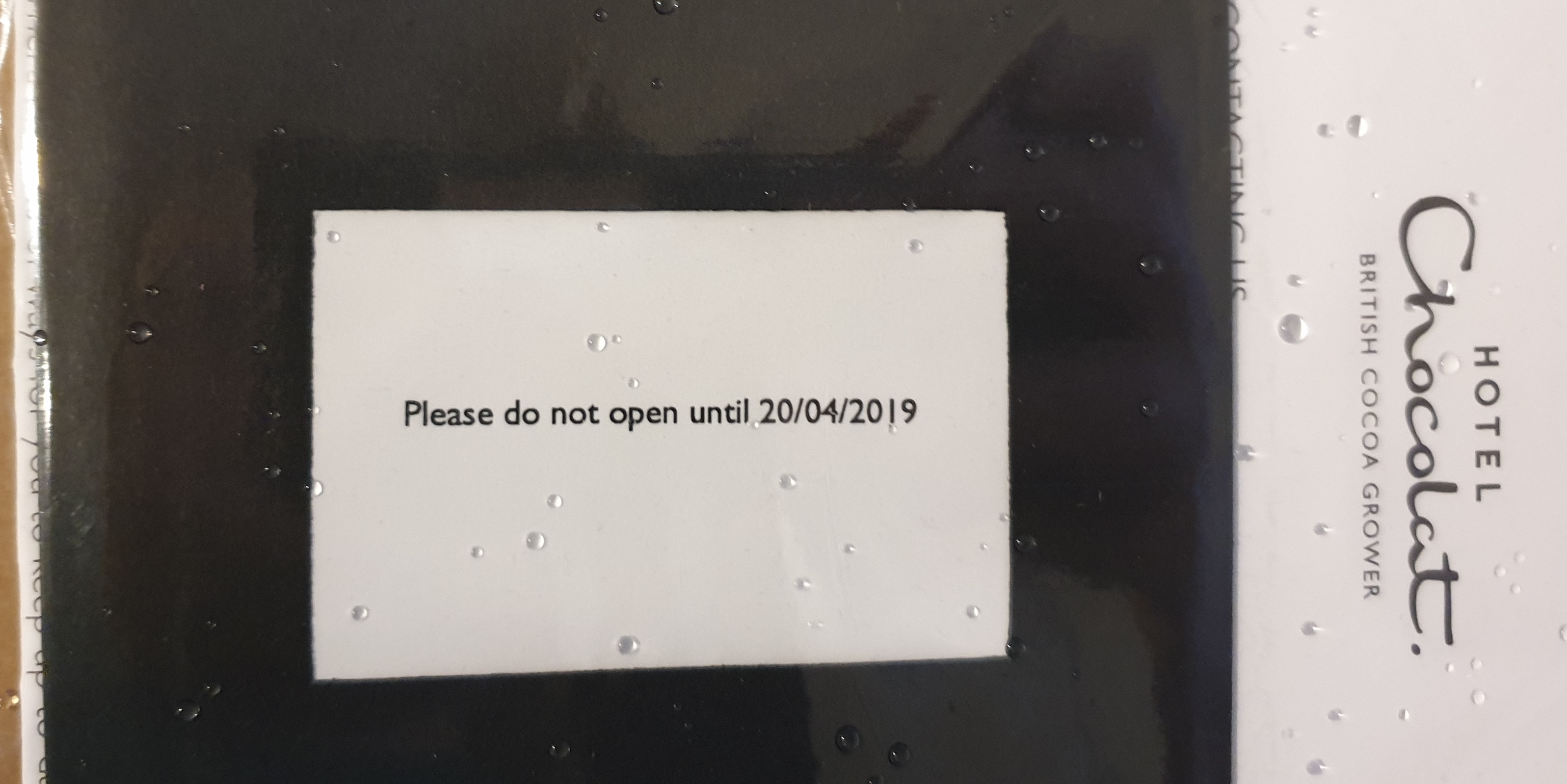 Full image of Please do not open until 20/04/2019