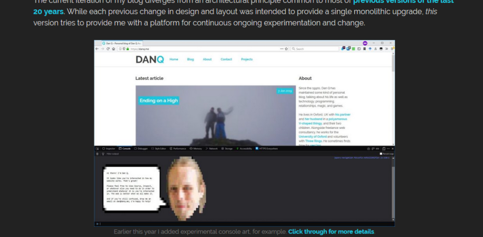 Image representing post: Modern CSS on DanQ.me