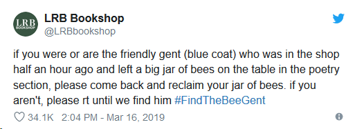 Image representing post: #FindTheBeeGent