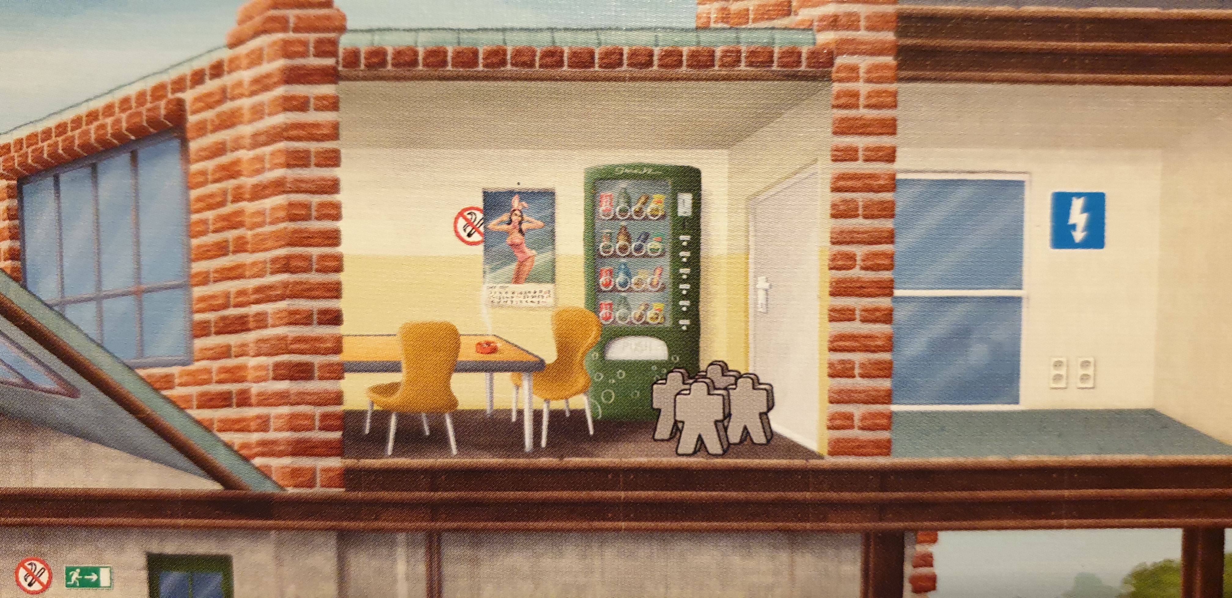 Full image of Empty Factory Manager staff room