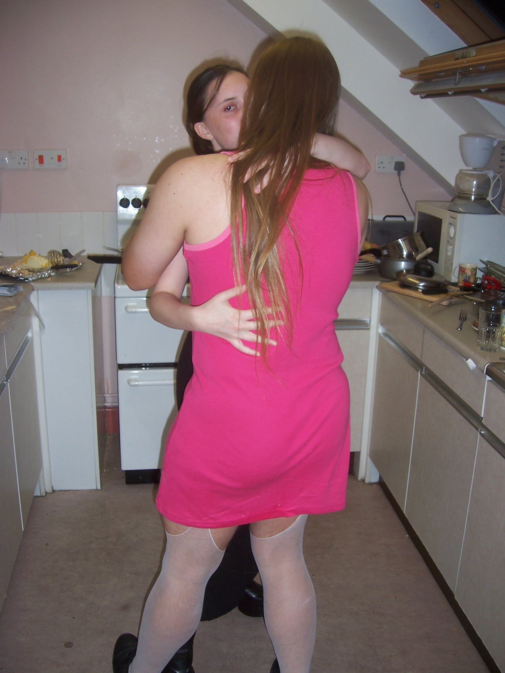 Full image of Claire and her "girlfriend"