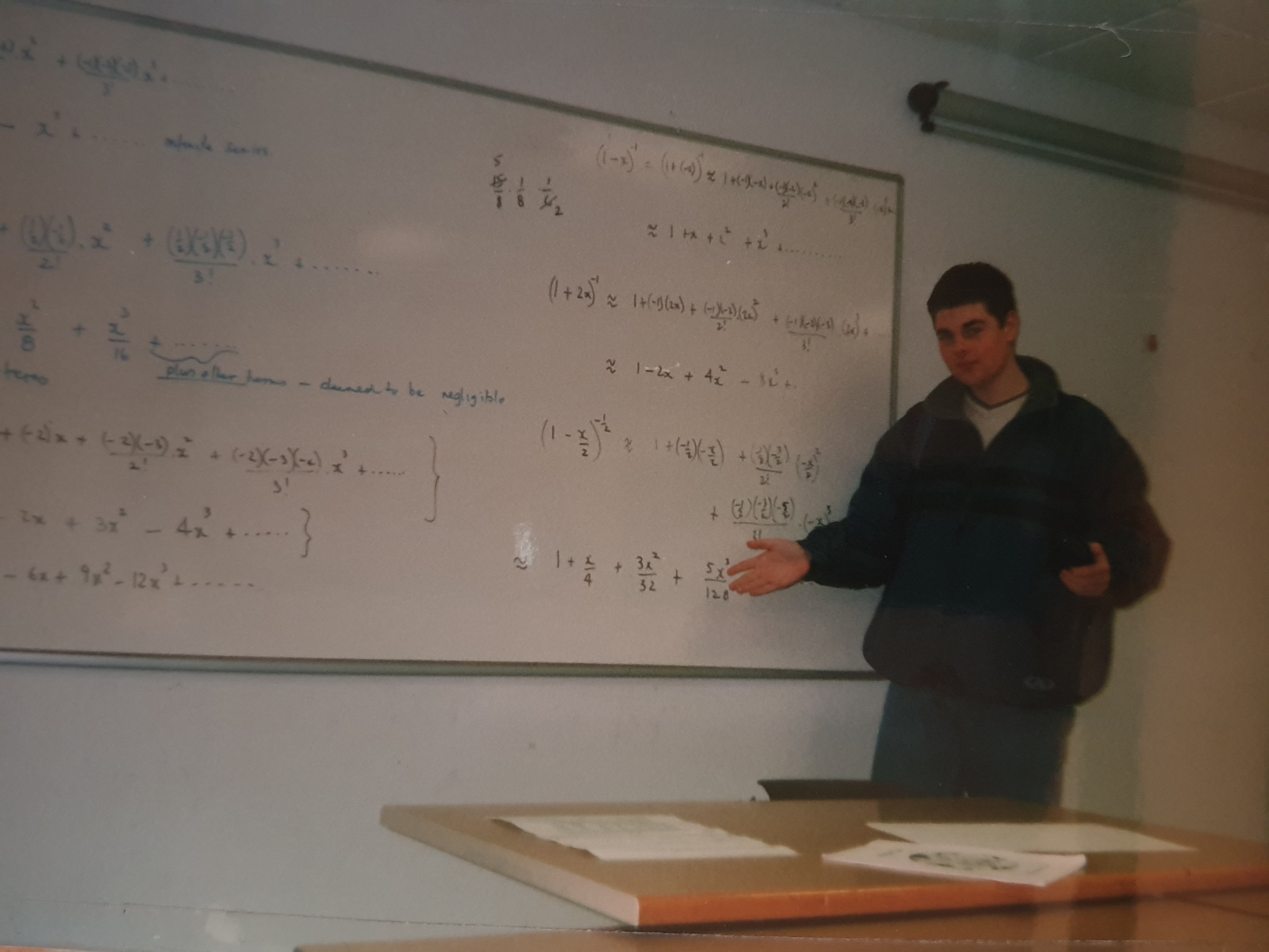 Full image of Andy Heywood attempts to explain Pure Maths