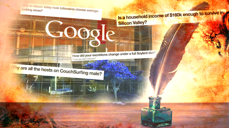 Image representing post: A poem about Silicon Valley, assembled from Quora questions about Silicon Valley