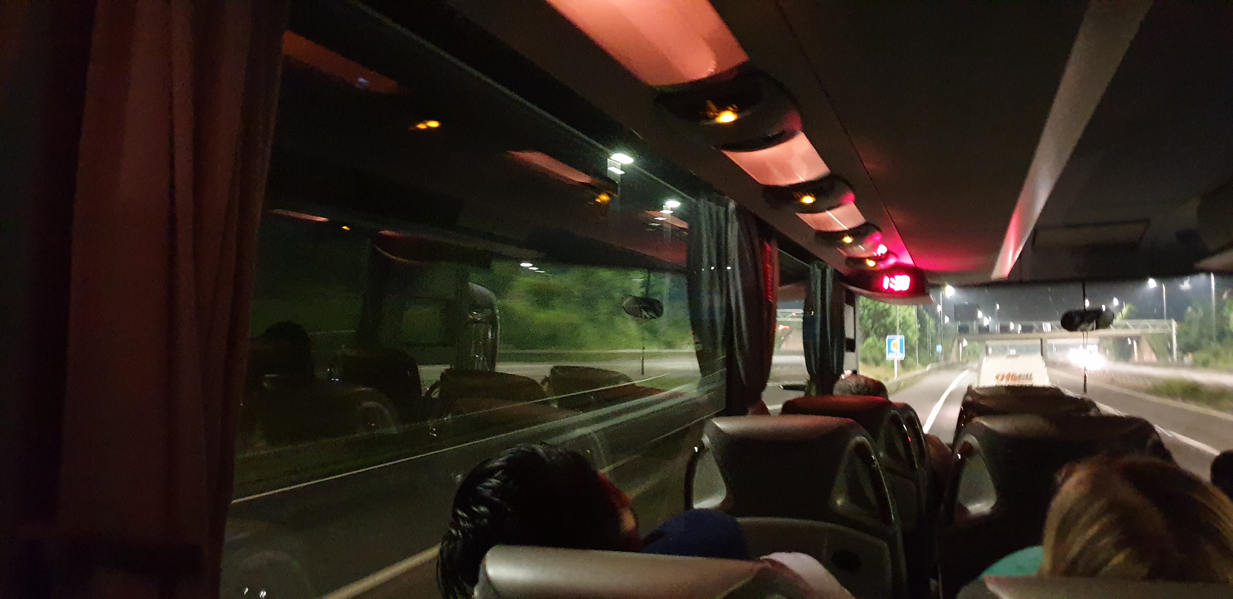 Full image of View from the bus to Glasgow.