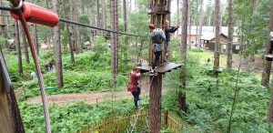 Jemma's nerves get the better of her and she climbs back down the ladder.