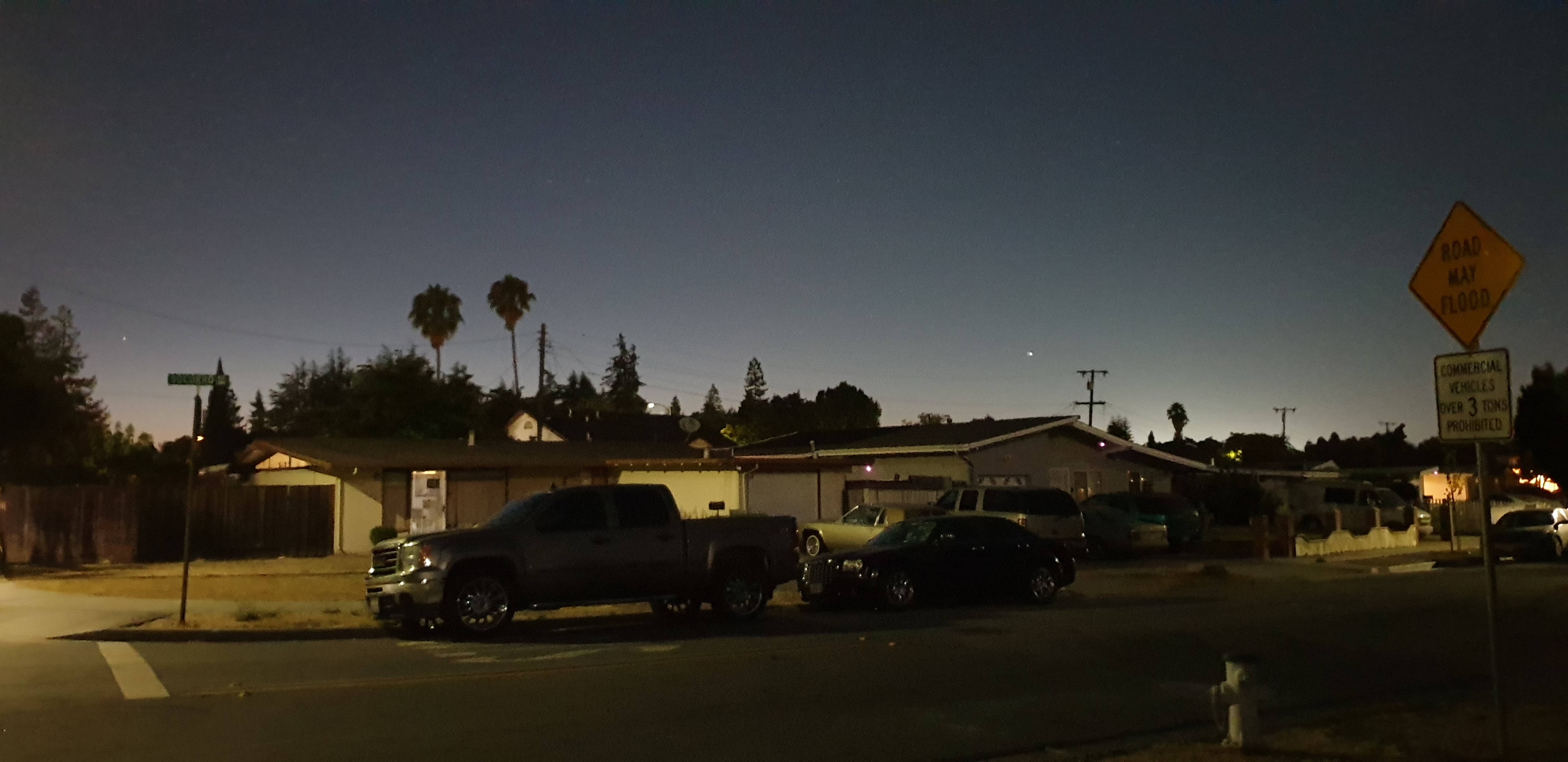 Full image of Twilight over Sunnyvale