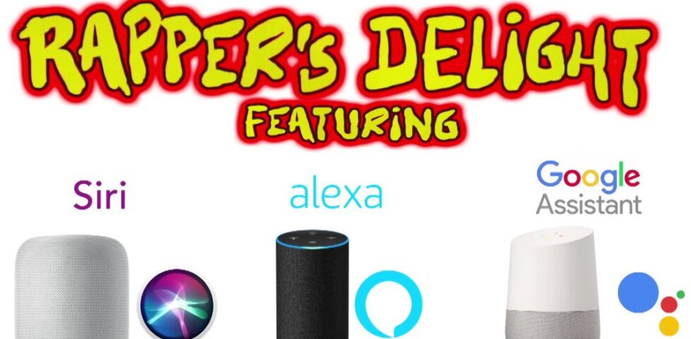 Image representing post: Rapper's Delight, performed by Siri, Alexa and Google Assistant