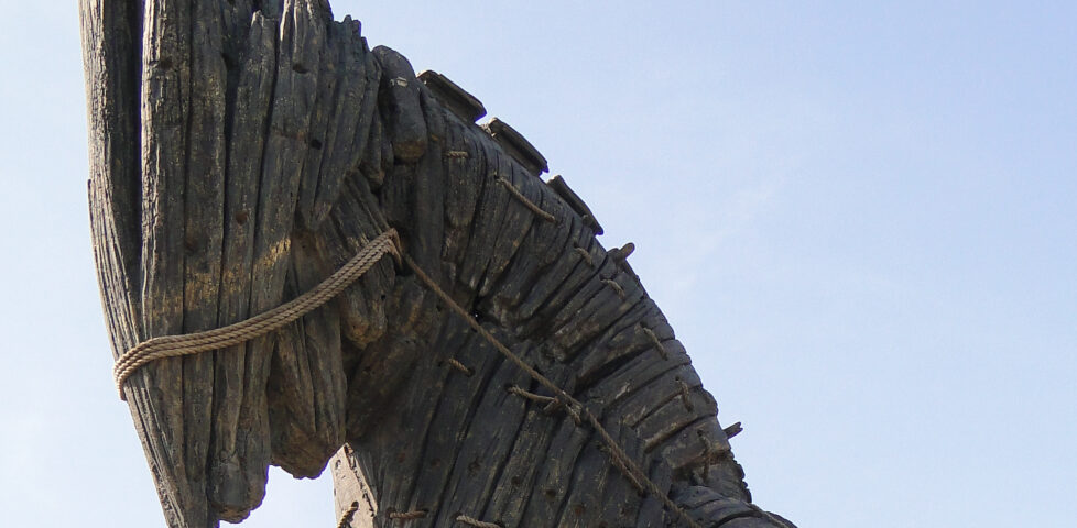Replica Trojan horse.