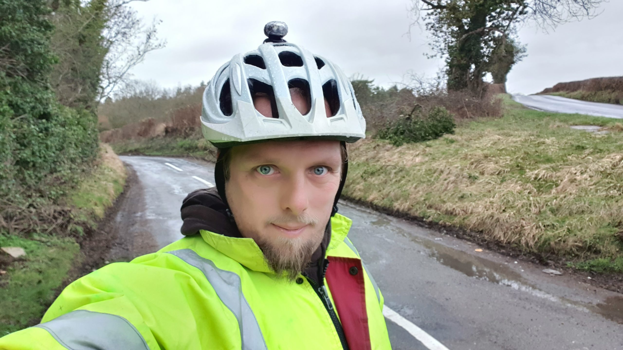 Full image of Reaching the edge of the Cotswolds by bike