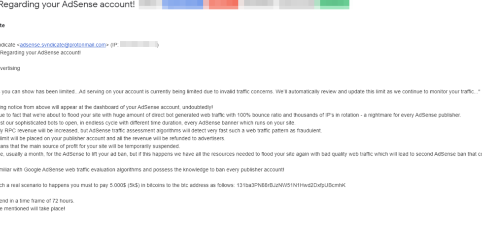 Image representing post: Pay Up, Or We'll Make Google Ban Your Ads