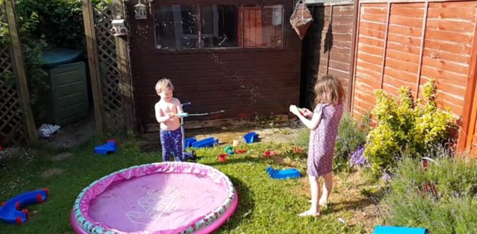 Pyjama Party Water Fight