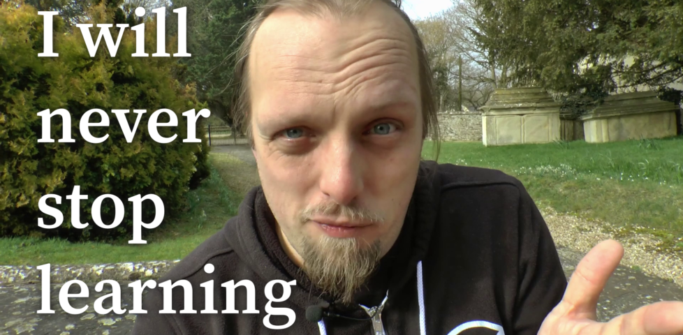 Image representing post: I Will Never Stop Learning