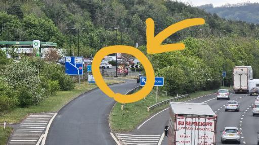 Image representing post: Found GC5J6JR Would you believe another Almost Motorway Mayhem?