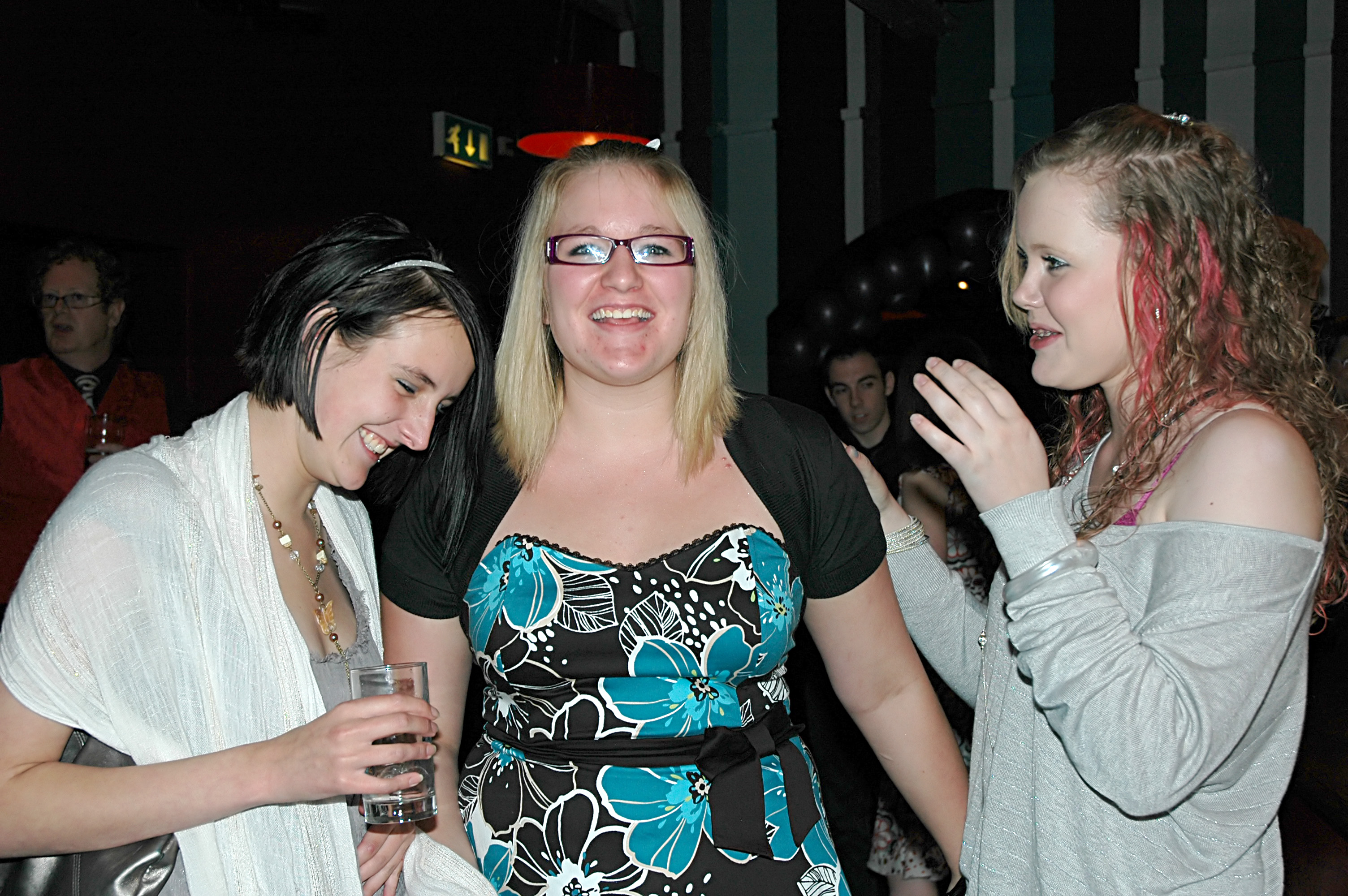 Becky plus gatecrashers