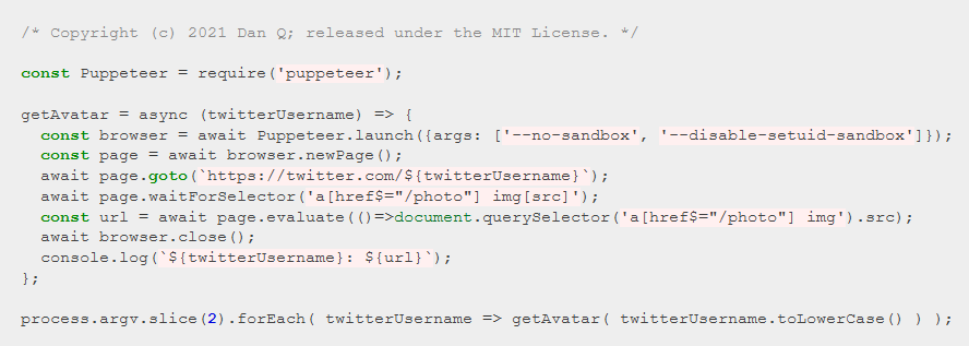 Image representing post: Getting Twitter Avatars (without the Twitter API)