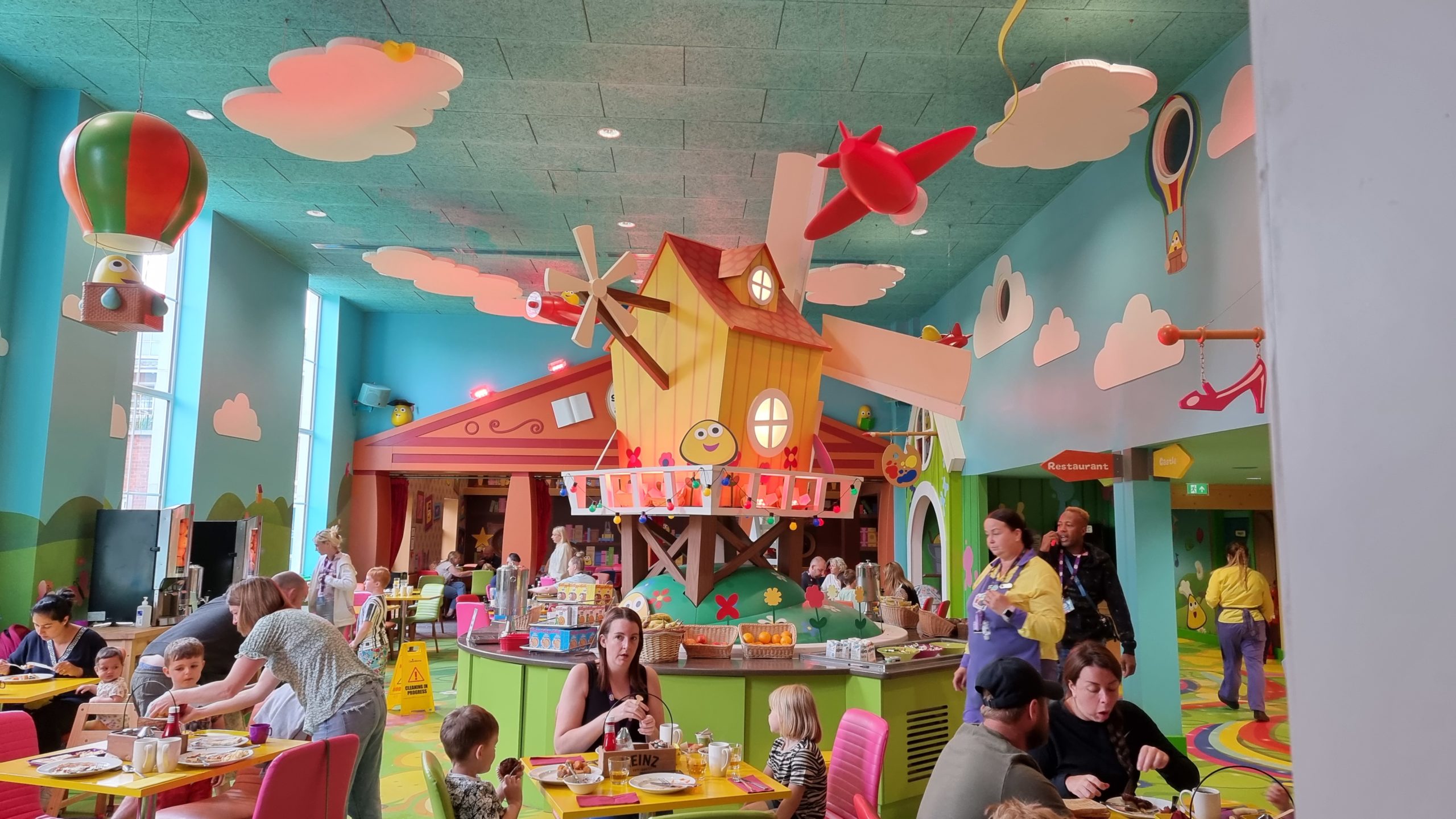 Full image of The Windmill restaurant at the CBeebies Land Hotel