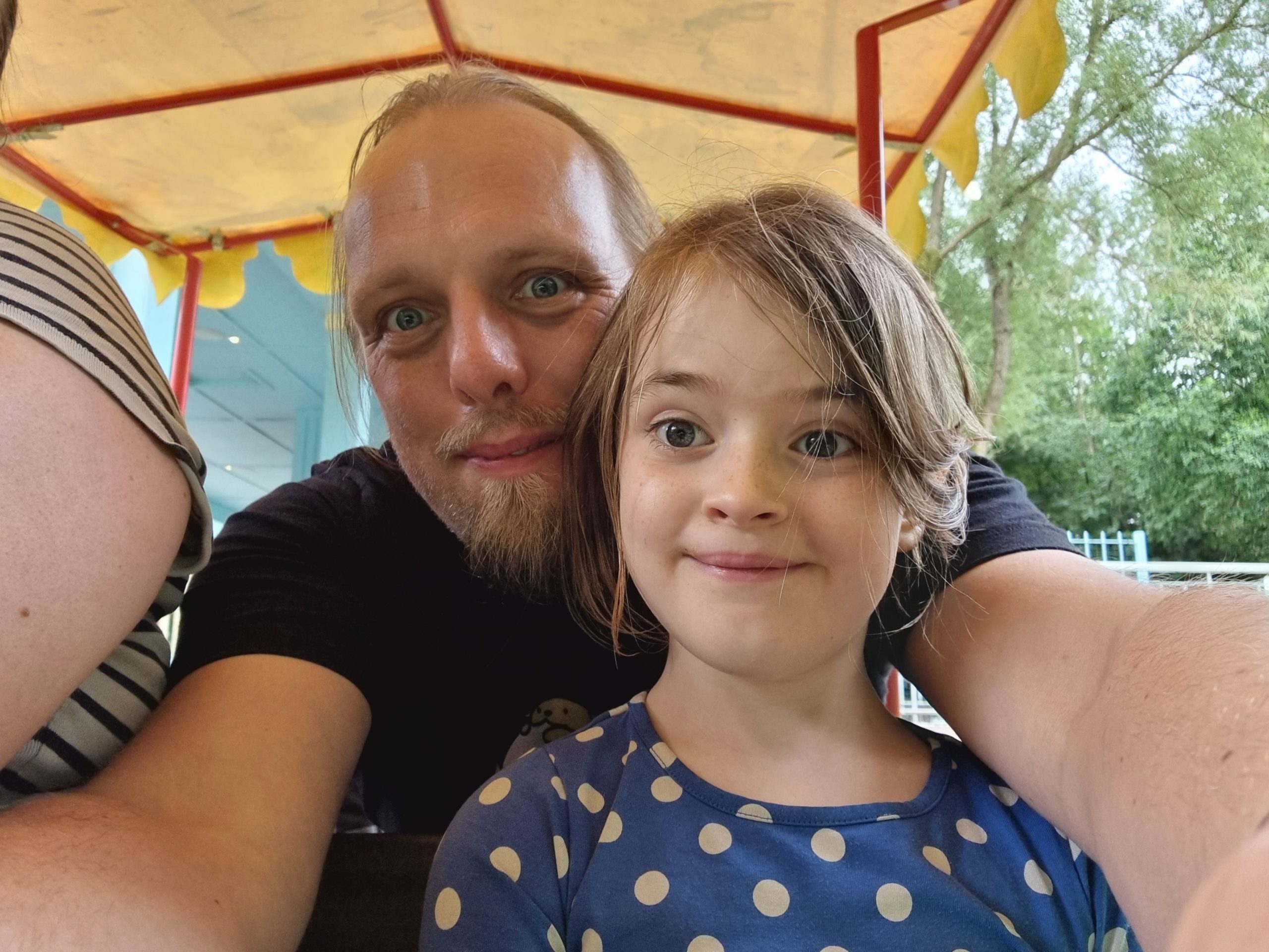 Full image of Riding the In The Night Garden boat ride.