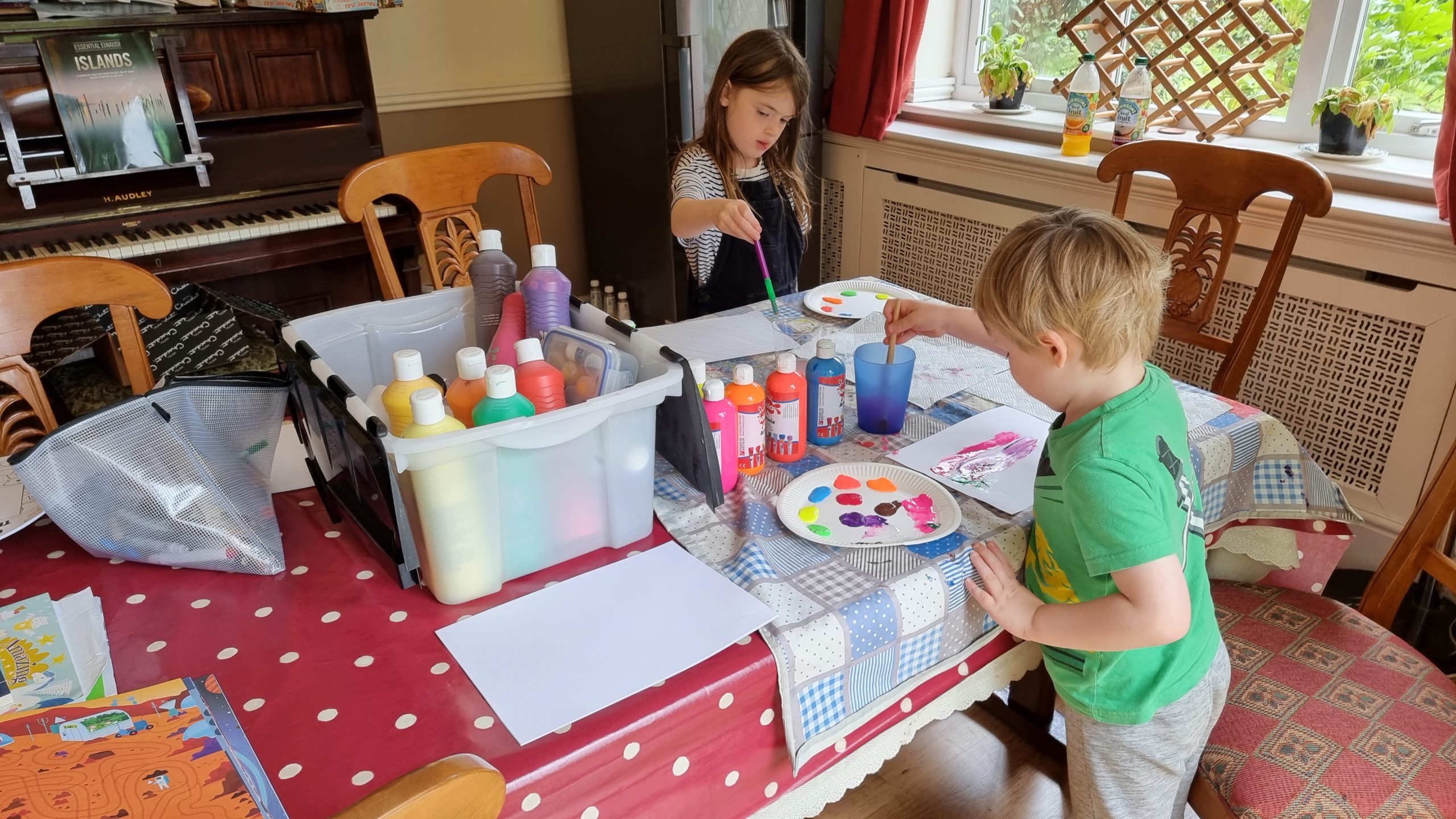 Full image of Children painting