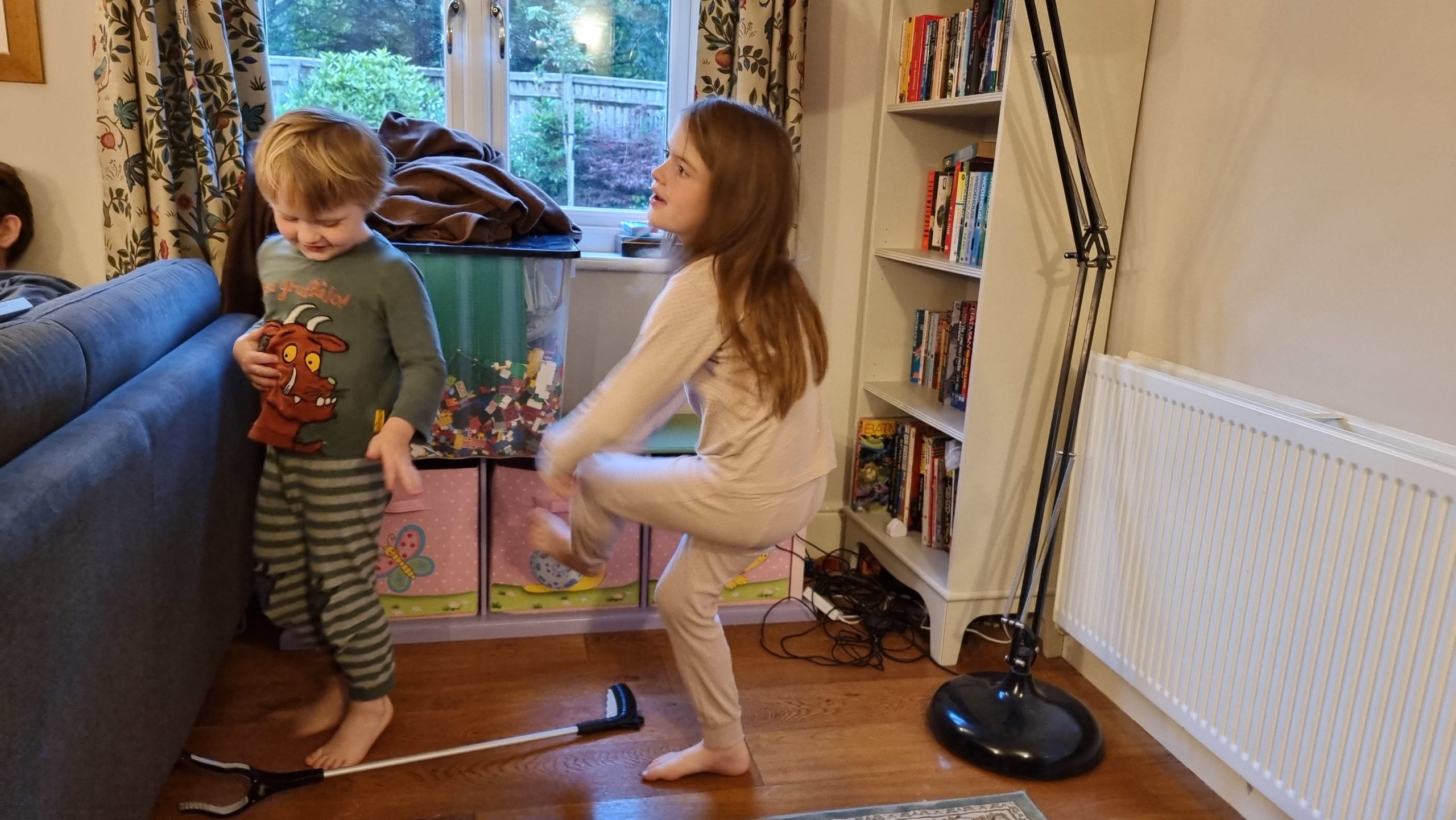 Full image of Children dancing.