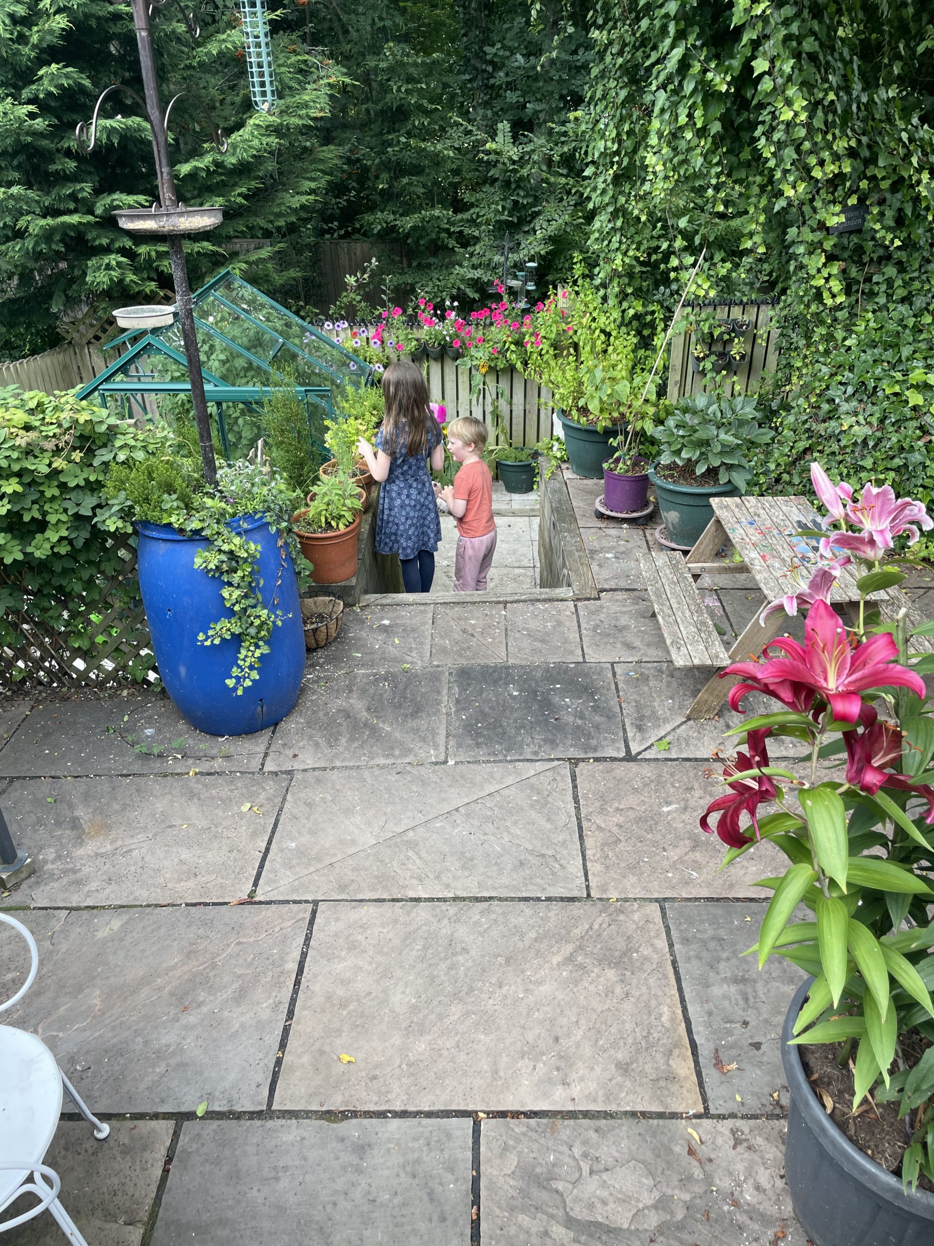 Full image of Children gardening.
