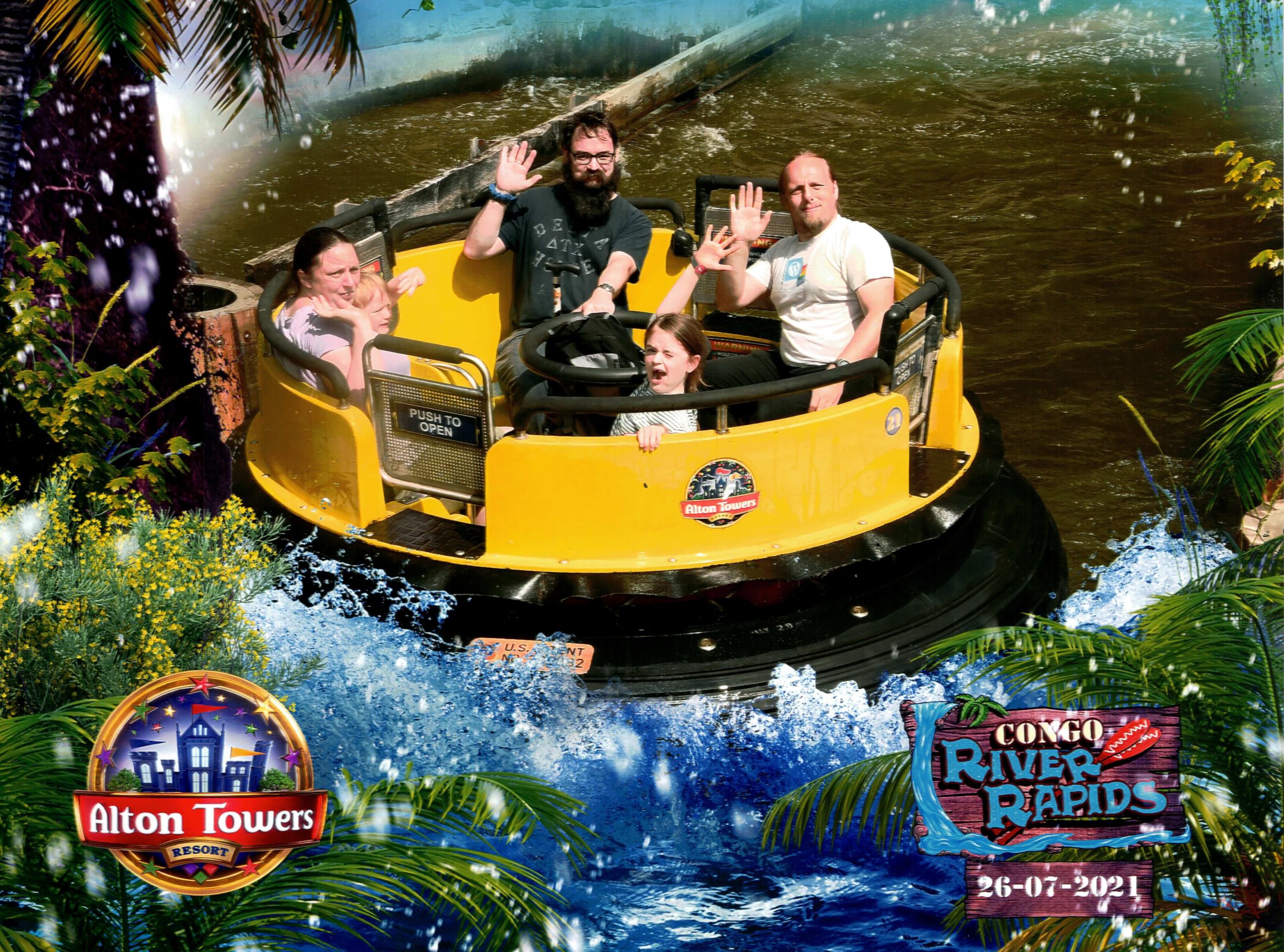 Full image of Ride photo from the Congo River Rapids