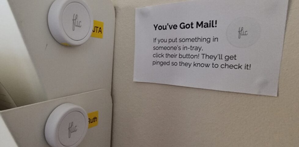 Image representing post: Milk and Mail Notifications with Flic 2 Buttons