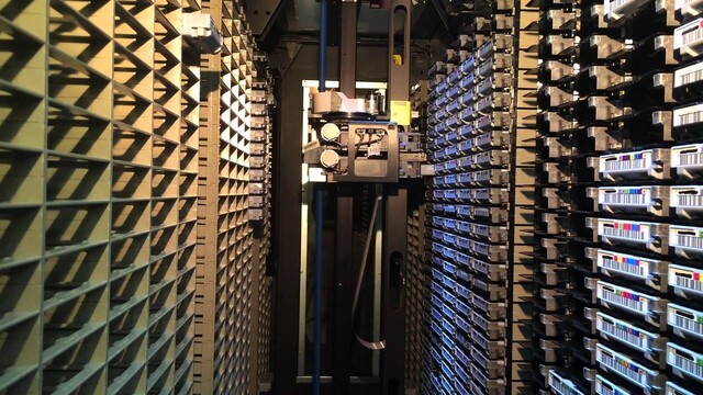 Image representing post: The tape library robot that served drinks
