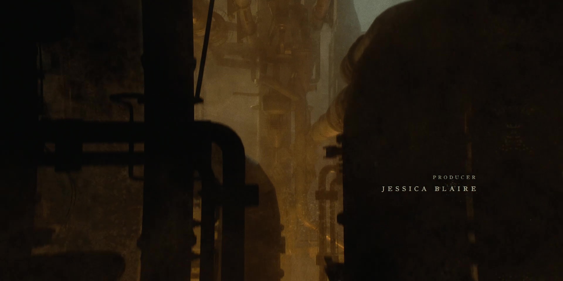 Full image of Heavy industrial machinery, smoke, and fumes.