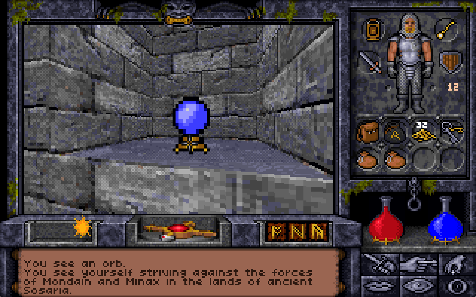 Full image of In the game: looking into the crystal ball.