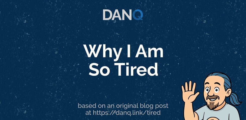 Image representing post: Why I Am So Tired [Video]